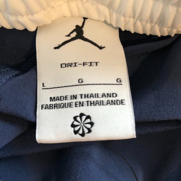 Nike HJ6366-410 Mens Large Air Jordan Diamond Dri-FIT Woven USA Shorts Navy - Picture 9 of 10